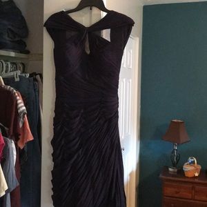 Navy Blue Dress: worn for mother of bride